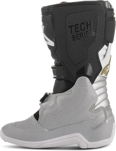 Miniatura 4 de Alpinestars Botas Tech 7S Unisex Juveniles Negro/Plata/Blanco/Oro