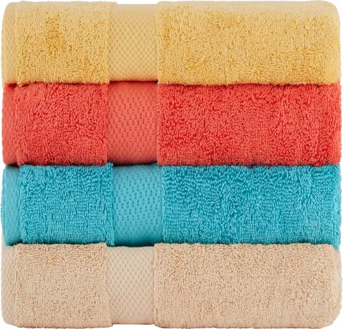 Miniatura 14 de Toallas de Playa de Algodón - Toalla de Piscina Hammam Classic de 30 x 60 Pulgadas, Toallas de Playa Suaves de Gran Tamaño para Adultos - Toallas