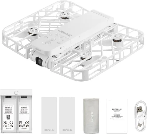 Miniatura 10 de HOVERAir X1 dron con cámara, dron de cámara que vuela solo con modo sígueme, dron mini plegable con captura de video HDR, despegue desde la palma