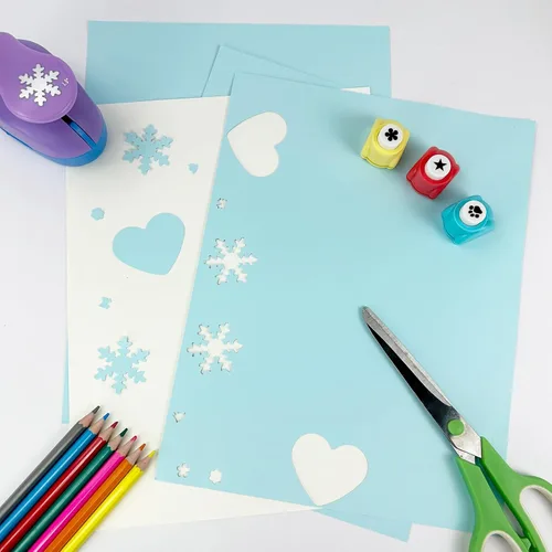 Miniatura 4 de YINUOYOUJIA 100 hojas de cartulina azul pastel de 8.5 x 11 pulgadas, papel de construcción de 92 libras para manualidades, tarjetas, invitaciones