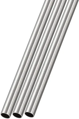 Miniatura 22 de METALLIXITY Tubo de acero inoxidable 304 (0.276 in de diámetro exterior x 0.031 in de alto x 11.811 in de largo) 3 piezas, tubo recto, para muebles