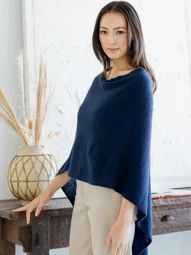Miniatura 5 de CLAUDIA NICHOLE by Alashan Poncho estilo vestido, 100% cachemira