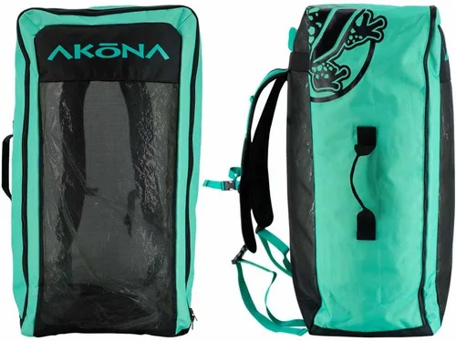Miniatura 7 de AKONA Mochila de malla Azul: 65L, capacidad para equipo completo de buceo con acceso completo con cremallera superior Negro