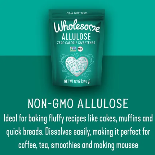 Miniatura 3 de Endulzantes Wholesome 11.5 onzas de allulosa, endulzante cero calorías, apto para Keto, sin OMG, sin eritritol, endulzante líquido sin gluten