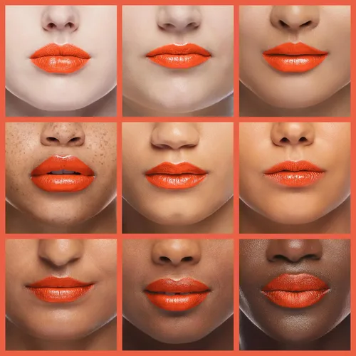 Miniatura 5 de Wet N Wild Lápiz labial líquido Cloud Pout Marshmallow, Sugar-Holic de color naranja-rojo Crema de labios mate en mousse Aceite de argán