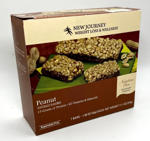 Miniatura 7 de New Journey Weight Loss & Wellness - Barra nutricional de alto contenido proteico (7 barras/caja)
