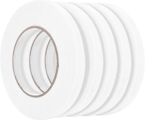 Miniatura 13 de Cinta adhesiva de espuma de doble cara 0.39 pulgadas x 5 metros, cinta adhesiva resistente para montaje, tiras adhesivas fuertes impermeables