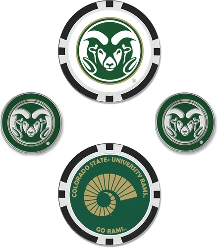 Miniatura 54 de Team Effort NCAA - Juego de marcadores de bolas unisex para adultos NCAA