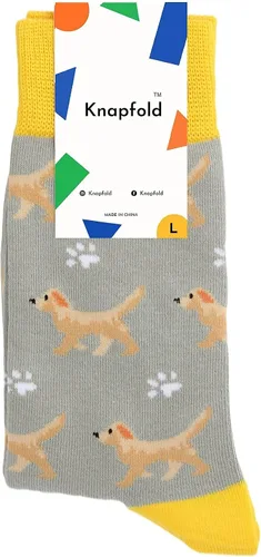 Miniatura 9 de Knapfold Calcetines divertidos para hombre con diseño de animal