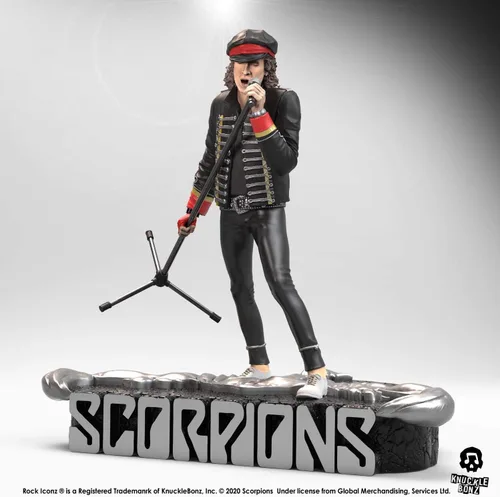 Miniatura 5 de Knucklebonz - Estatua coleccionable de edición limitada de Klaus Meine (Scorpions) (solo 3000 creados) - Iconz de rock, con licencia