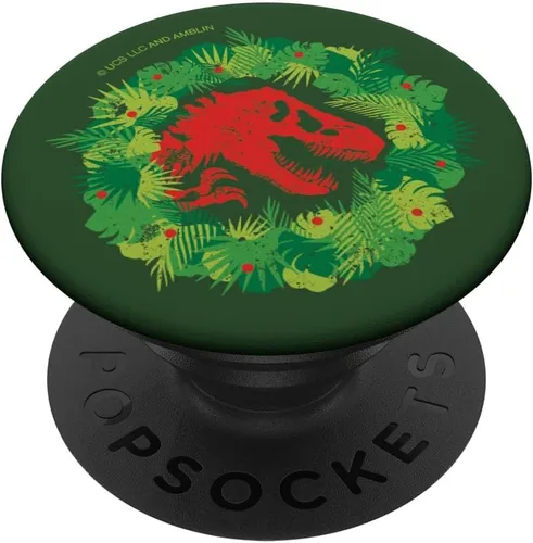 Jurassic World T-Rex Corona PopSockets PopGrip estándar