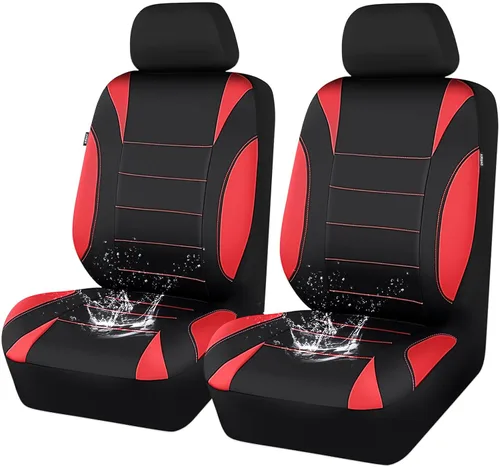 Miniatura 16 de CAR PASS Fundas de Asiento de Coche Impermeables Juegos Completos, Fundas de Asiento de Ajuste Universal para Coches, Juego de Fundas de Asiento