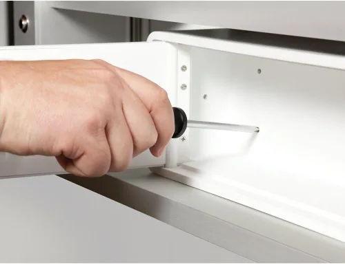 Miniatura 5 de MEDICINE RX SAFE - Caja fuerte con llave de barril para botiquín