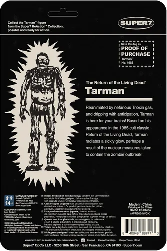 Miniatura 3 de Super7 Return of The Living Dead Tarman (Monster Glow) - Figura de acción de Return of The Living Dead de 3.75 pulgadas, coleccionables clásicos