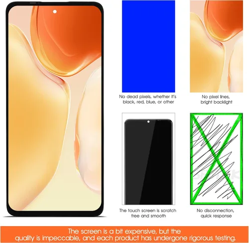 Miniatura 6 de Pantalla para Motorola Moto One 5G Ace reemplazo de pantalla, pantalla LCD XT2113, digitalizador, vidrio y herramientas, compatible con Moto One 5G