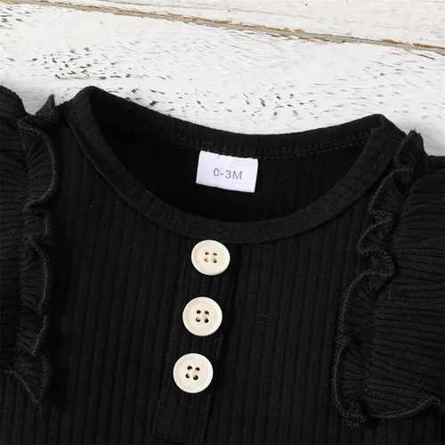 Miniatura 4 de PATPAT Baby Girl Clothes Long Sleeve Outfits Set Baby Girl Trousers Set