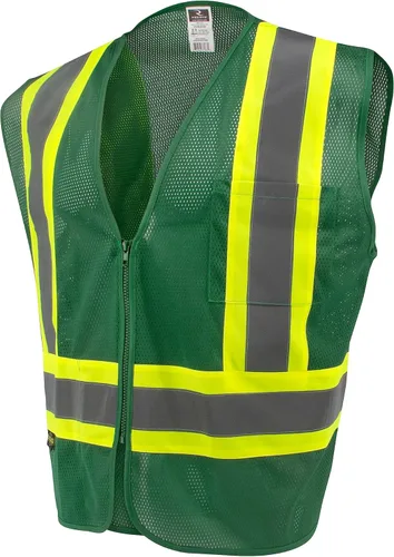 Radians Chaleco de seguridad SV22-1 Economy Type O Clase 1 Verde