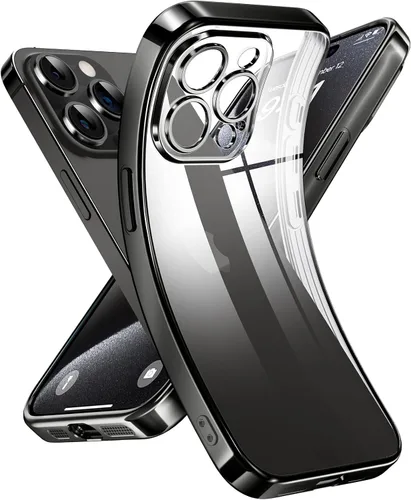Miniatura 20 de Supdeal Funda transparente para iPhone 13 Pro, no amarillea, protección de cámara, probada en caídas de grado militar, transparente, a prueba