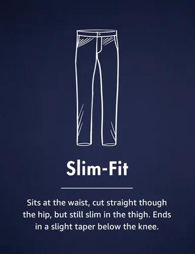 Miniatura 6 de Goodthreads, pantalón de vestir chino de hombre corte entallado antiarrugas