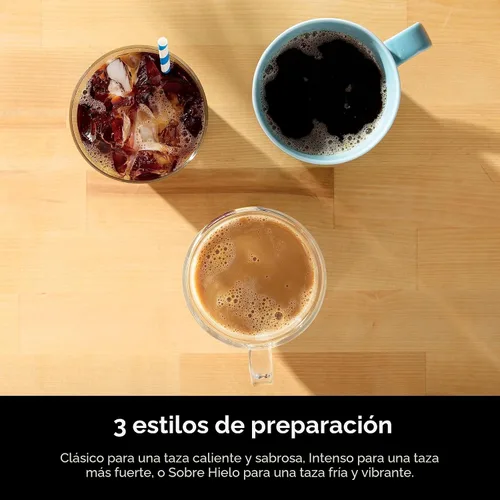 Miniatura 3 de Ninja Pods & Grounds Cafetera de una sola porción, compatible con cápsulas K-Cup, prepara molidos, diseño compacto, depósito de 56 oz, tamaños