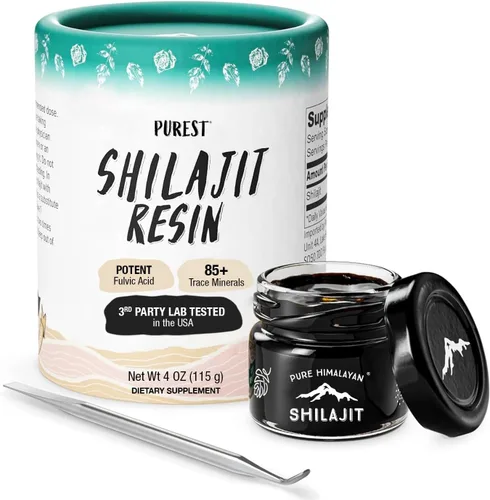 Miniatura 15 de Pure Himalayan Shilajit 100% puro Shilajit natural grado A potencia máxima 85+ oligominerales y ácido fúlvico Probado en laboratorio Gotas