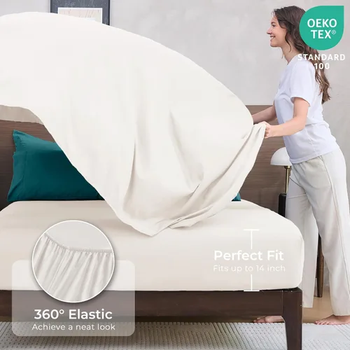 Miniatura 5 de HEVUMYI - Juego de edredón individual de 5 piezas para todas las estaciones, cama en una bolsa, ultra suave con edredón, sábana encimera, sábana