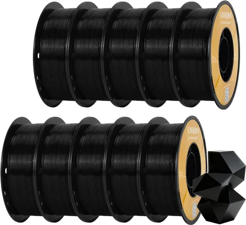 Miniatura 22 de Kingroon - Filamento de impresora 3D PETG de alta velocidad de 0.069 pulgadas, filamento rápido para impresora 3D para filamento de impresión hiper