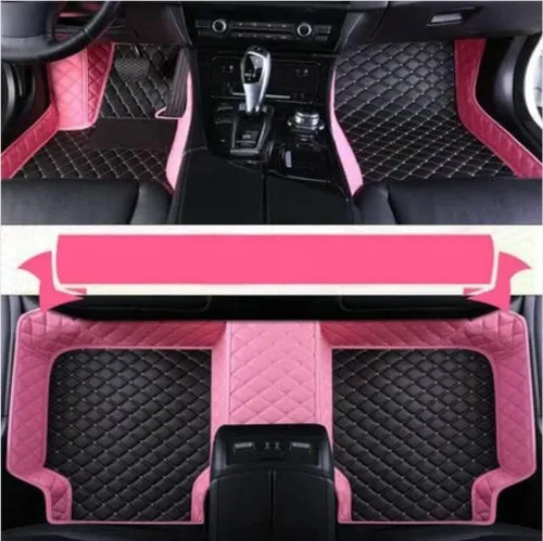 Miniatura 5 de ARAAO Alfombrillas de automóvil personalizadas para hombres y mujeres, sedán, SUV, automóvil, deportivo, antideslizantes, de lujo, (todo negro)