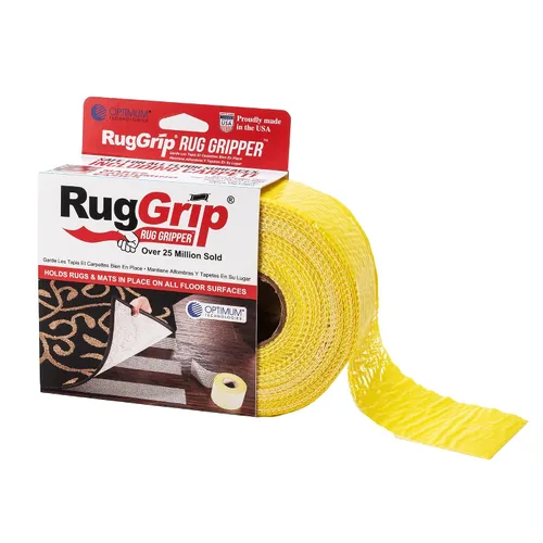 Rug Grip Rug Gripper - Cinta antideslizante de doble cara para alfombras de área y corredores, funciona en todo tipo de pisos, incluyendo madera