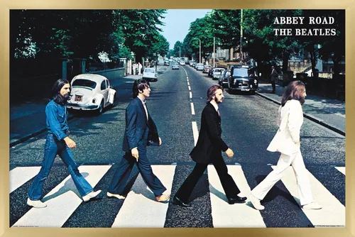 Miniatura 12 de Trends International Beatles-Abbey Road - Póster de pared, 22.375 x 34 pulgadas, versión sin marco, dormitorio