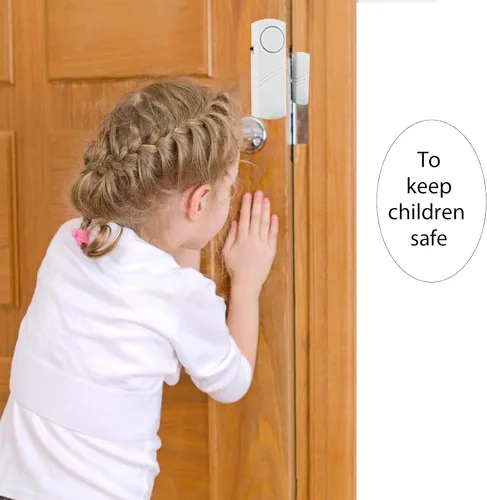 Miniatura 3 de Alarma de puerta y ventana, alarmas de puerta de 90 dB para seguridad de niños, alarma antirrobo de ventana y piscina para el hogar