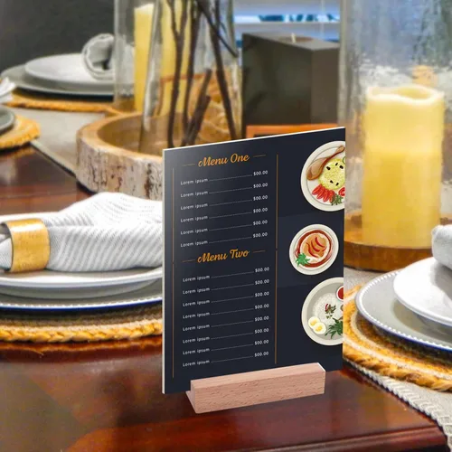 Miniatura 7 de 30 soportes de madera para tarjetas de lugar, soporte para tarjetas de fotos de madera para bodas, banquetes y fiestas, soporte de números de mesa