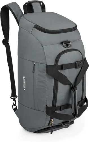 G4Free Mochila de lona de 40L de tres usos para gimnasio, mochila para hombre y mujer, mochila deportiva con compartimento para zapatos, mochila de