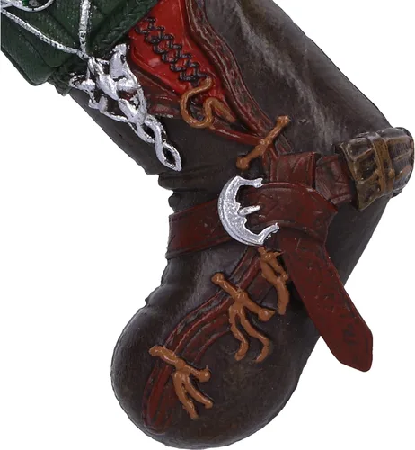 Miniatura 6 de Nemesis Now Lord of The Rings Aragorn - Adorno colgante de calcetín de 3.5 in, resina, con licencia oficial de El Señor de los Anillos, fundido
