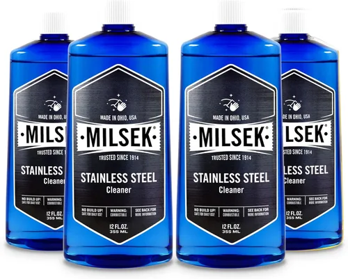 Miniatura 7 de Milsek Limpiador de Acero Inoxidable - Suministros de Limpieza Multiusos para Electrodomésticos del Hogar y Cocina, Fregadero, Plátano de Cocina