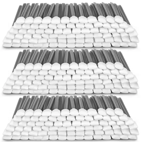 Miniatura 8 de Dunzy 300 piezas bastoncillos de limpieza de espuma con punta de esponja azul cuadrada rectangular de 5.12" para impresoras de inyección de tinta