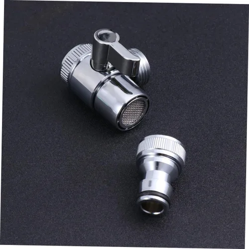 Miniatura 9 de DOITOOL Adaptador de grifo separador de agua, paquete de 2 adaptadores de entrada de lavadora para manguera de lavadora