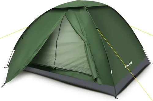 Miniatura 9 de JAICOM Tienda de campaña para 1/2/4 personas: tienda de campaña ligera para mochileros, impermeable, resistente al viento, fácil instalación