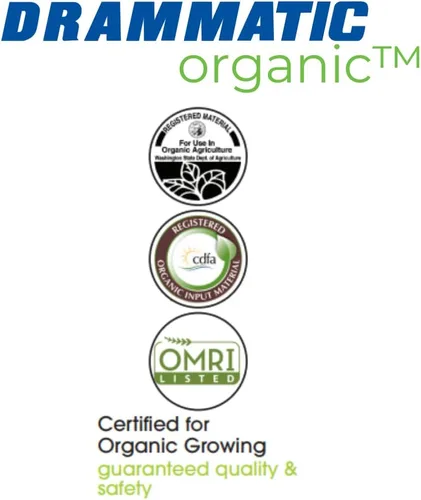 Miniatura 6 de Dramm Drammatic® Organic™ Fertilizante original 2-4-1, fertilizante líquido hidrolizado para pescado, para verduras, flores y frutas, 1 galón