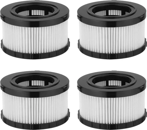 Miniatura 7 de Fette Filter - Filtro HEPA DC5151H compatible con los modelos de vacío en seco y húmedo DEWALT DC515 DCV517 DCV517B Parte # DC5151H incluye 2