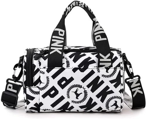 Bolsa de gimnasio pequeña estética, bonita bolsa de lona con asa, bolsa de viaje para el hombro, bolsa cruzada resistente para deportes de natación