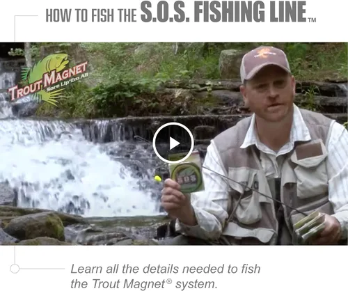 Miniatura 7 de Trout Magnet Trout S.O.S. - Línea de pesca – Prueba de 2 libras, carrete de 350 yardas, 0.006 in de diámetro, la línea de pesca invisible de luz más