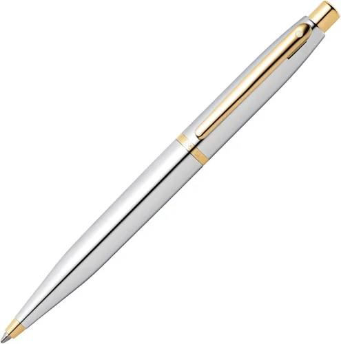 Miniatura 4 de Sheaffer VFM - Bolígrafo de bola cromado con detalles en tono dorado cromado/dorado