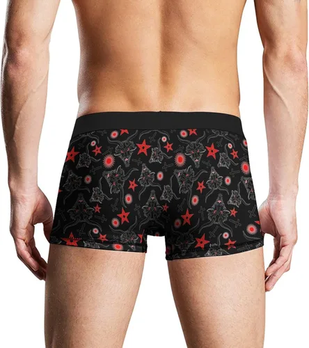 Miniatura 5 de Baphomet Demon Pattern - Calzoncillos tipo bóxer para hombre, elásticos, suaves y cómodos