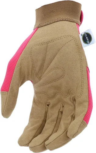 Miniatura 5 de Miracle-Gro MG86205 - Guantes de utilidad general – [pequeños/medianos], guantes acolchados de piel sintética, espalda de elastano, muñeca ajustable