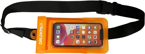 Miniatura 10 de DRLOKPAK Bolsa de cintura impermeable para surfear, bolsa cruzada en el pecho, riñonera para snorkel, bolsa de natación, playa, flotante, soporte
