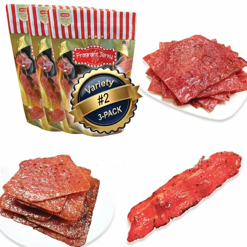 Miniatura 9 de Singapore Street Food, carne seca de cerdo a la parrilla (sabor original de 4 onzas). *Fresca a la parrilla por encargo *Enviado el mismo día *L.A.