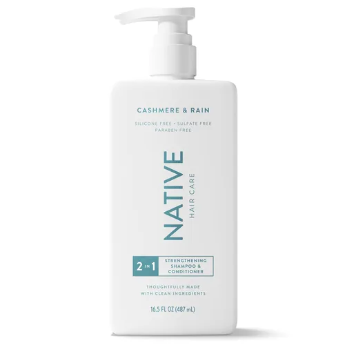 Miniatura 10 de Native Champú y acondicionador 2 en 1 Stengthening Cashmere & Rain 16.5 fl oz.