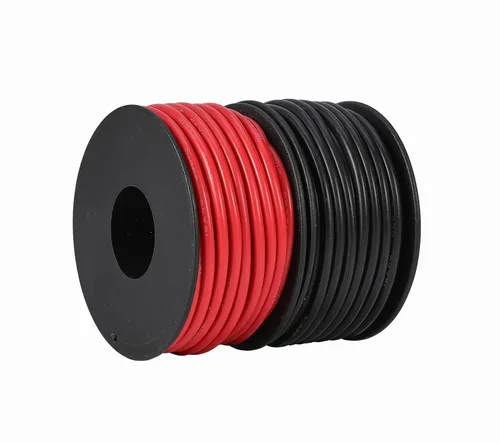 Miniatura 15 de Cable eléctrico de 3 conductores de calibre 18, cable de PVC trenzado de 33 pies, cable de cobre sin oxígeno para cable de alimentación, cable LED