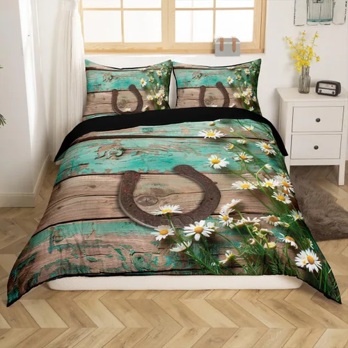 Miniatura 10 de Juego de ropa de cama floral, funda de edredón de flores de iris de colibrí, tamaño matrimonial, jardín, botánico, magnífica, funda de edredón